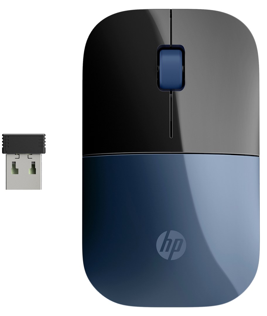Mysz HP Z3700 Wireless Mouse Blue bezprzewodowa niebieska V0L81AA - obrazek 2