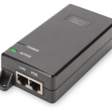 Zasilacz/Adapter PoE+ 802.3at aktywny max. 55V 30W 10/100/1000Mbps