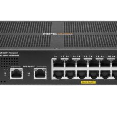 Aruba 6000 12G Class4 PoE 2G/2SFP 139W Zarządzany L3 Gigabit Ethernet (10/100/1000) Obsługa PoE 1U