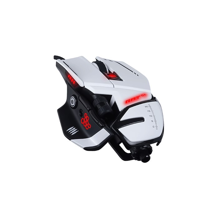 Mysz przewodowa Mad Catz R.A.T. 6+ White - obrazek 2