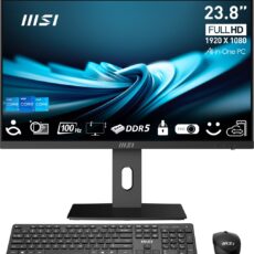 MSI AIO PRO AP242P 14M-892XEU i5-14400 23,8" IPS LED FHD Non-Touch Anti-Glare 16GB SSD500GB M.2 AX211 WiFi 6E NoOS Black