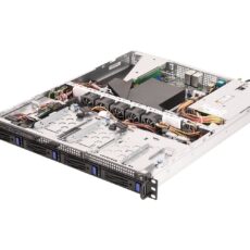 Platforma ASRock Rack (1U) AMD Ryzen (4xLFF, 2xGbE, Fixed PSU, IPMI)