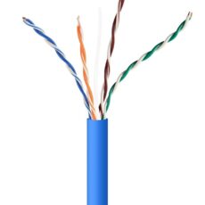 GEMBIRD UTP KABEL DRUT KAT 5E CCA 305M NIEBIESKI AWG24