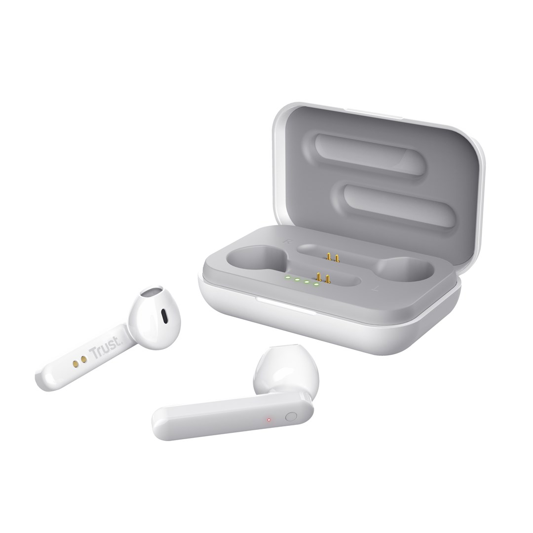 Słuchawki TRUST Primo Touch Wire-free Bluetooth White - obrazek 2