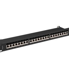 LANBERG PATCH PANEL 19" 24 PORT 1U KAT.7 FTP CZARNY PPS7-1024-B