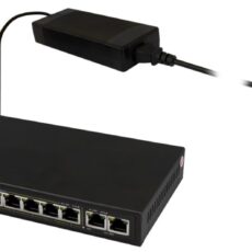 PULSAR SG108 łącza sieciowe Gigabit Ethernet (10/100/1000) Obsługa PoE Czarny
