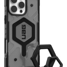 Obudowa ochronna UAG Pathfinder Clear Magsafe Bundle do iPhone 16 Pro Max z podstawką Magnetic Ring Stand (ash/black)