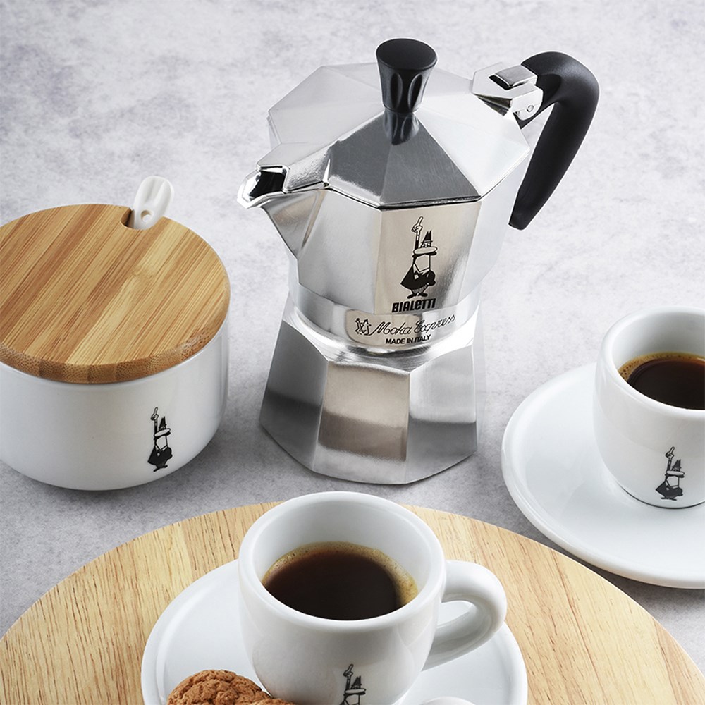 Kawiarka BIALETTI Moka Express (kolor srebrny) - obrazek 2