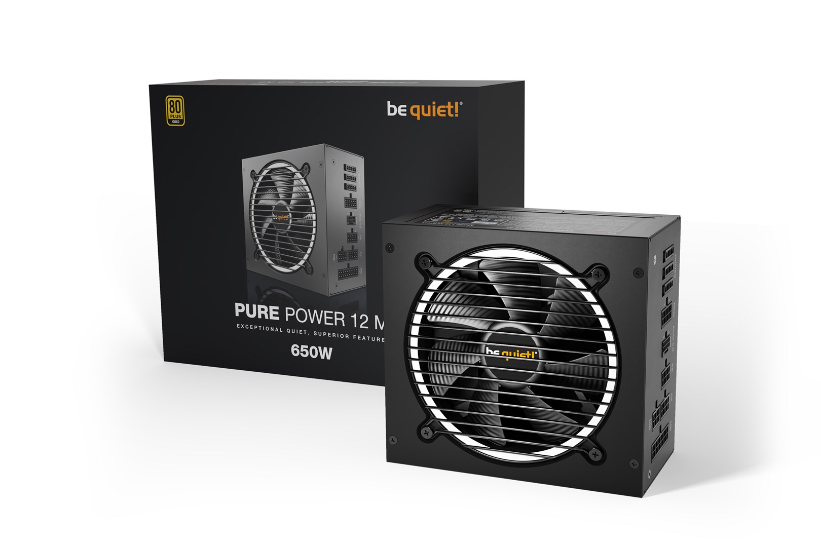 Zasilacz be quiet! PURE POWER 12 M 650W - obrazek 2