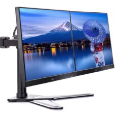 Uchwyt Iiyama DS1002D-B1 - stand z ramieniem regulowanym