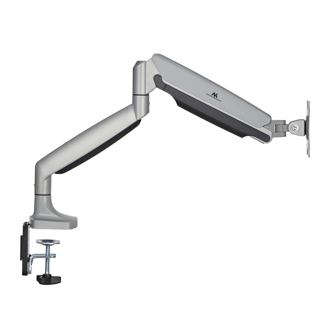 Uchwyt do monitora Maclean MC-969, podwójne ramię, ze sprężyną gazową, 17"-45", 16 kg,