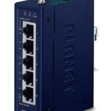PLANET IGS-500T łącza sieciowe Nie zarządzany Gigabit Ethernet (10/100/1000) Niebieski