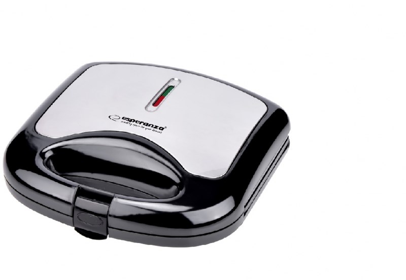 Opiekacz do kanapek Esperanza ASIAGO EKT011 (1000W; kolor czarno-srebrny)