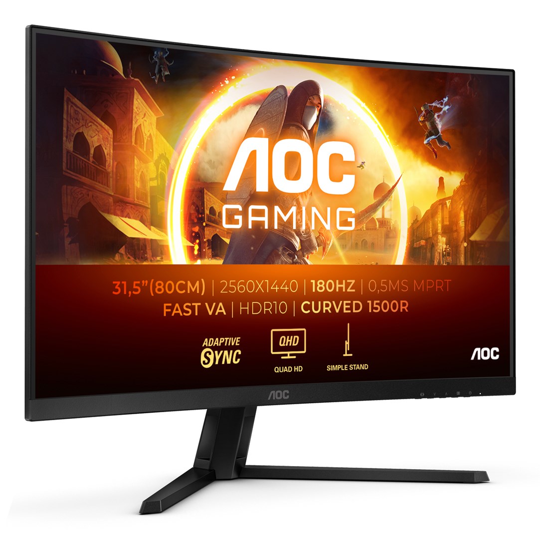 MONITOR AOC LED 31,5" CQ32G4VE 180Hz - obrazek 2
