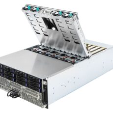 Platforma ASRock Rack (4U) Intel Scalable 3gen (12xLFF, 2x10GbE, 8xGPU, Red. PSU, IPMI)