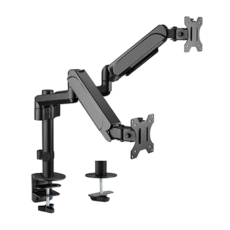GEMBIRD BIURKOWE REGULOWANE RAMIĘ/UCHWYT NA 2 MONITORY 17-32, 100X100MM, DO 9 KG