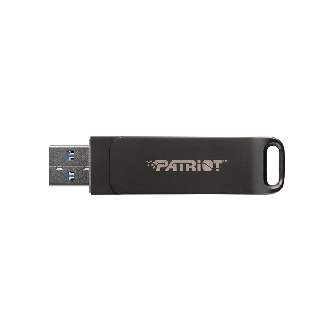Patriot Rage R550 64GB Dual USB A+C, Alu, 100MBs - obrazek 2