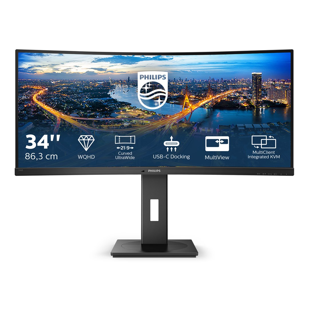 MONITOR PHILIPS LED 34" 346B1C/00 - obrazek 2