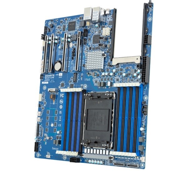 Płyta główna Gigabyte MS33-CP0 1x LGA4677 Intel Xeon Scalable 4/5gen C741 (16x DIMM, 2x MCIO 8i, 2x SlimSAS (8x SATA), 1xM.2, 2x 1Gbe, 1x OCP, IPMI, E-ATX)