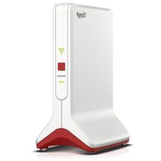 FRITZ!Repeater 6000 router bezprzewodowy Ethernet Tri-band (2.4 GHz/5 GHz/5 GHz) Czerwony, Biały