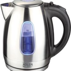 Czajnik elektryczny Adler AD1223 (2000W 1.7l; kolor srebrny)