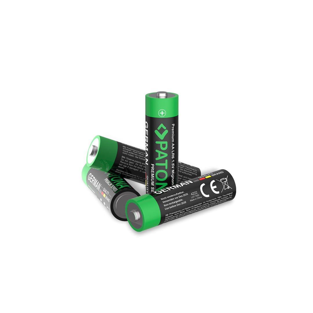 PATONA Premium AA Mignon LR06 – 10x baterii alkalicznych 1.5V - obrazek 2