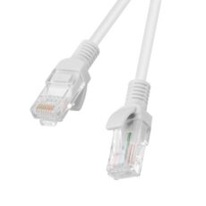 Patchcord UTP Lanberg PCU5-10CC-2000-S (RJ45 - RJ45 ; 20m; UTP; kat. 5e; kolor szary)
