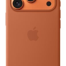 Silikonowe etui Apple iPhone 17 Pro z MagSafe (terakota)