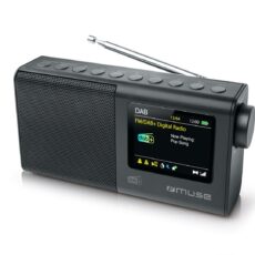 Muse M-117 DB radio Przenośny Cyfrowy Czarny