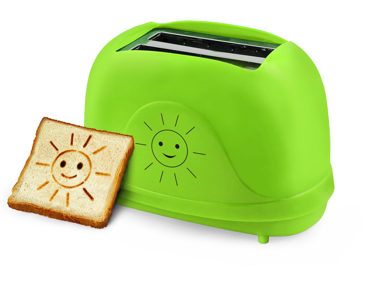 Toster Esperanza SMILEY EKT003 (750W; kolor zielony) - obrazek 2