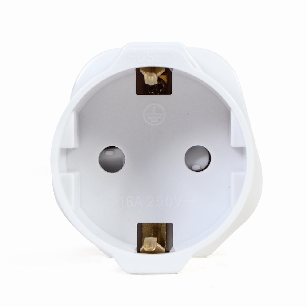 GEMBIRD ADAPTER AC - UK DO EU SCHUKO 13A - obrazek 2