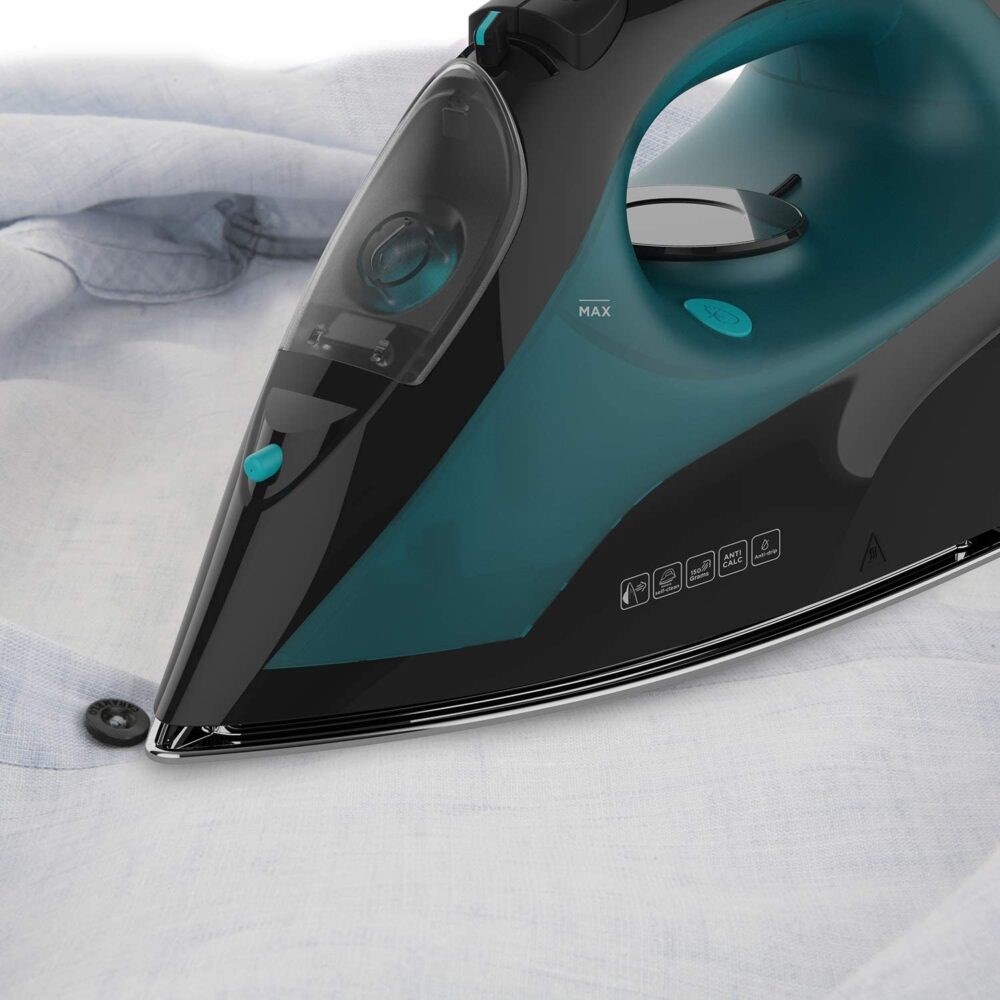 Żelazko parowe Black+Decker BXIR2403E (2400W; niebieski) - obrazek 2