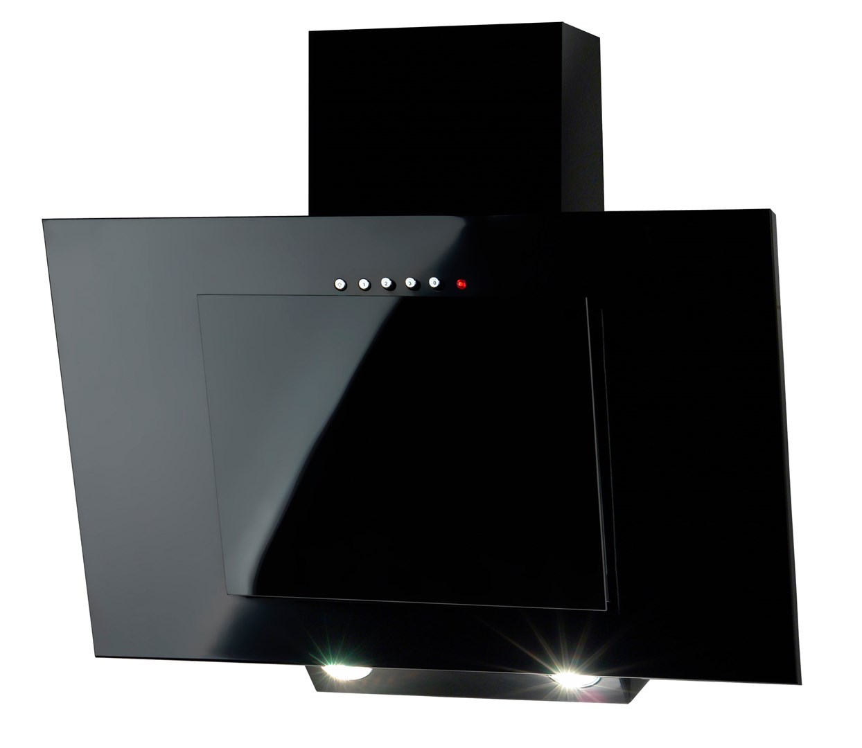 Okap kominowy AKPO WK-4 NERO ECO 60 CZARNY - obrazek 2
