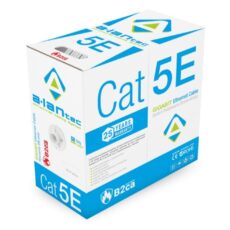 Alantec Kabel U/UTP kat.5e, sieciowy, LSOH, B2ca "FireHardy" 4x2x24 AWG, 1Gb/s, 250 MHz, szary, 305m (KIU5LSOH305B)