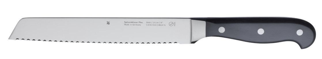 Nóż do chleba WMF Top Class Plus, z podwójnie ząbkowaną krawędzią 31,5 cm