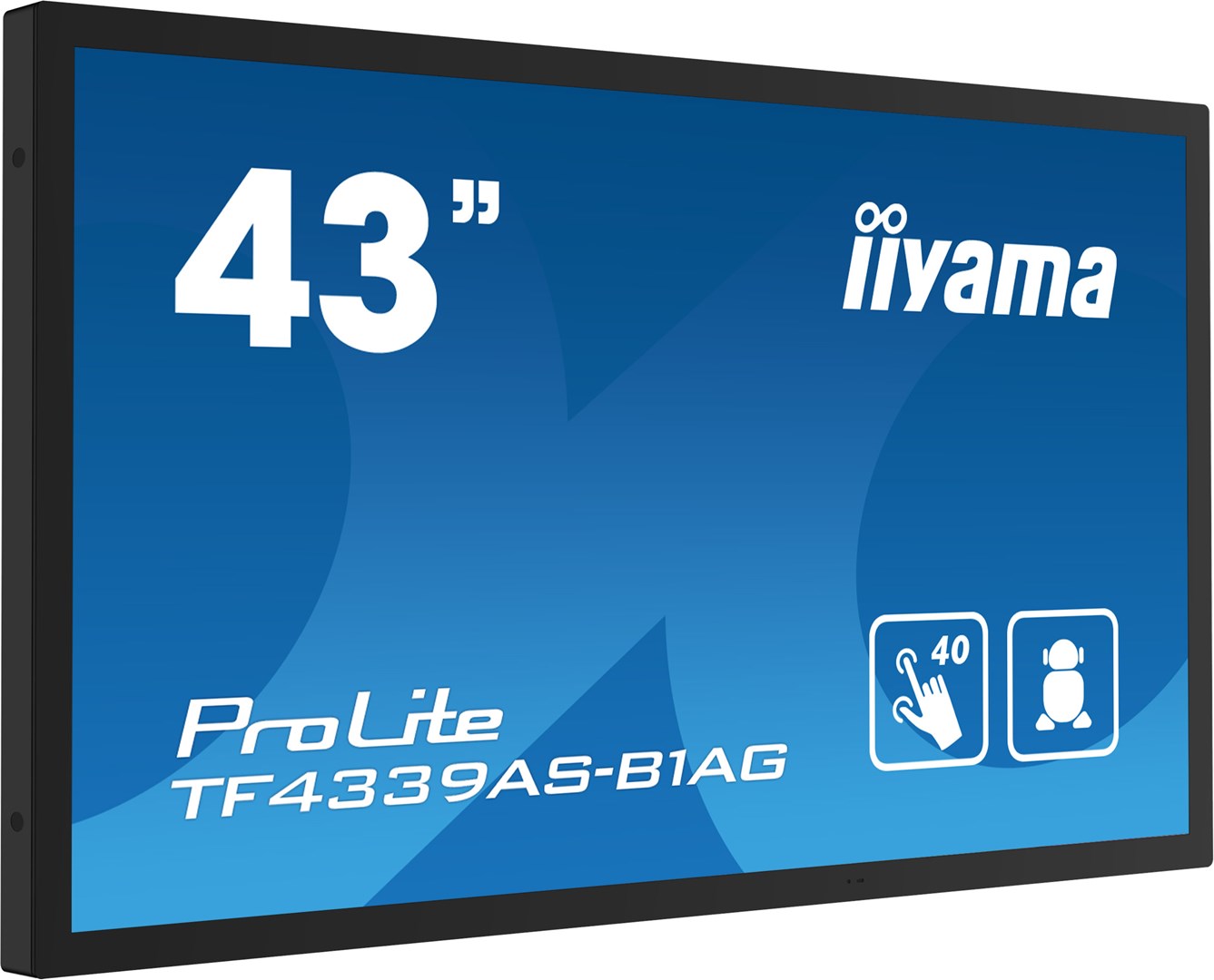 Monitor iiyama ProLite TF4339AS-B1AG - 43" - Płaski ekran - 108 cm - obrazek 2