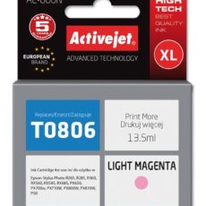 Activejet AE-806N Tusz (zamiennik Epson T0806; Supreme; 13,5 ml; jasny czerwony)