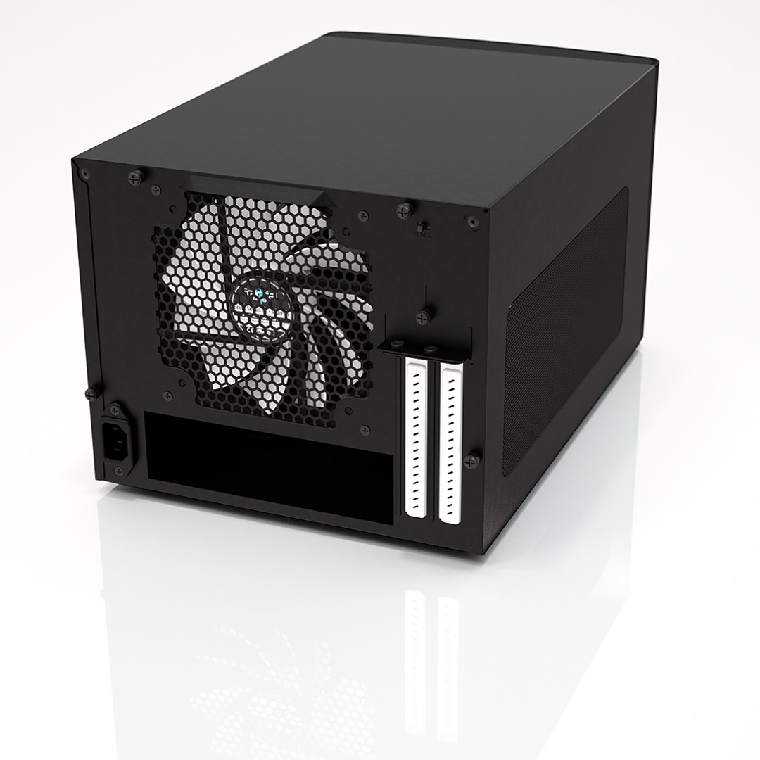 Obudowa FRACTAL DESIGN NODE 304 - ITX - USB3.0 - CZARNA - obrazek 2