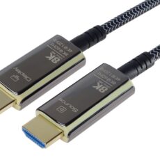 Kabel HDMI PremiumCord Ultra High Speed 2.1 światłowodowy 8K@60Hz, pozłacany 10m
