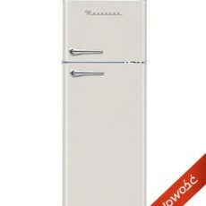 Lodówka Retro Ravanson LKK-210RC (545mm x 1470mm x 585 mm; 157l; Klasa A++; kremowy) (WYPRZEDAŻ)