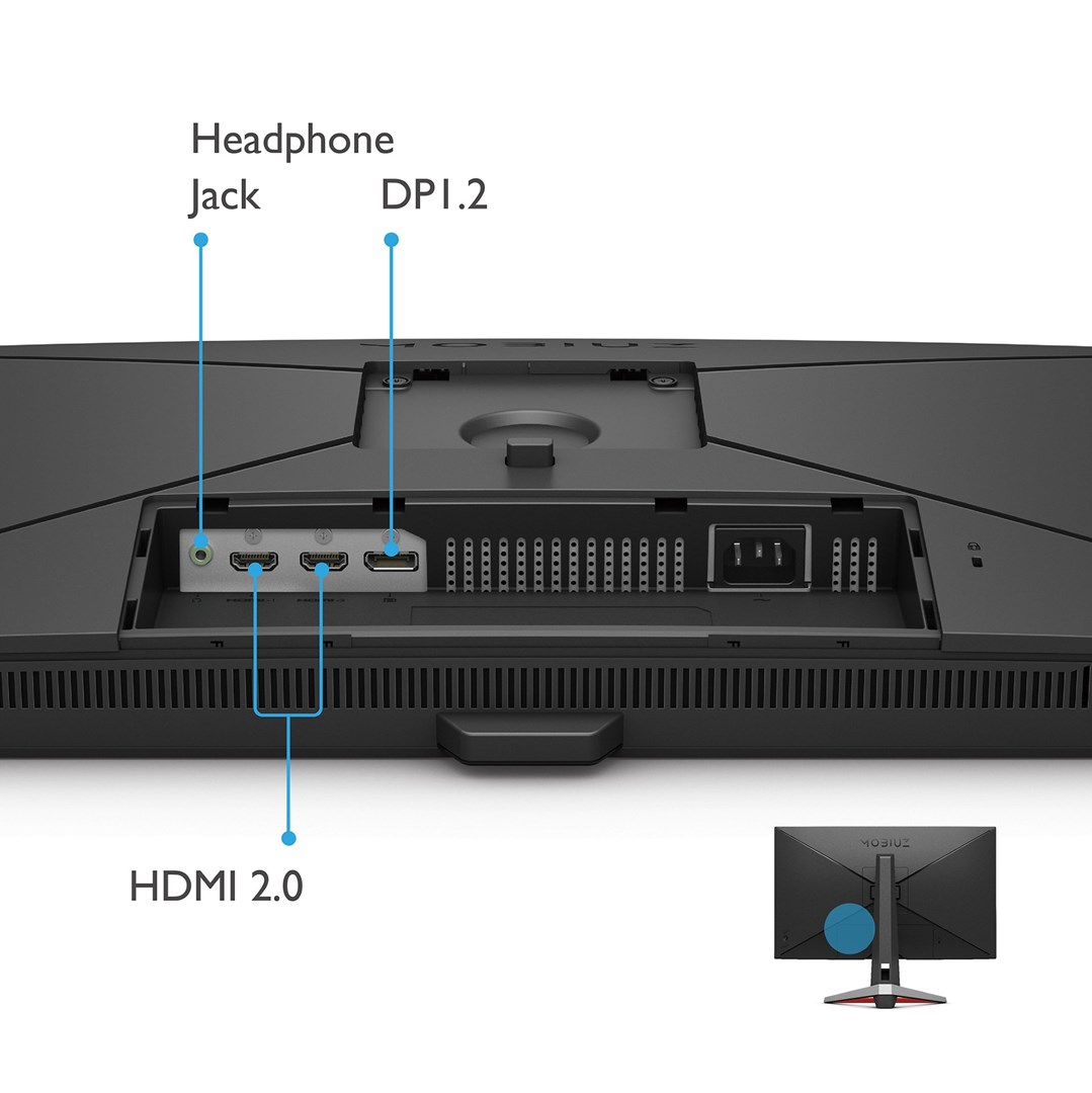 MONITOR BENQ MOBIUZ LED 27" EX2710U 144Hz - obrazek 2