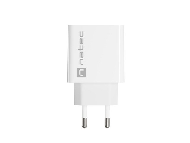 NATEC ŁADOWARKA SIECIOWA RIBERA USB-A 18W BIAŁA NUC-2057 - obrazek 2
