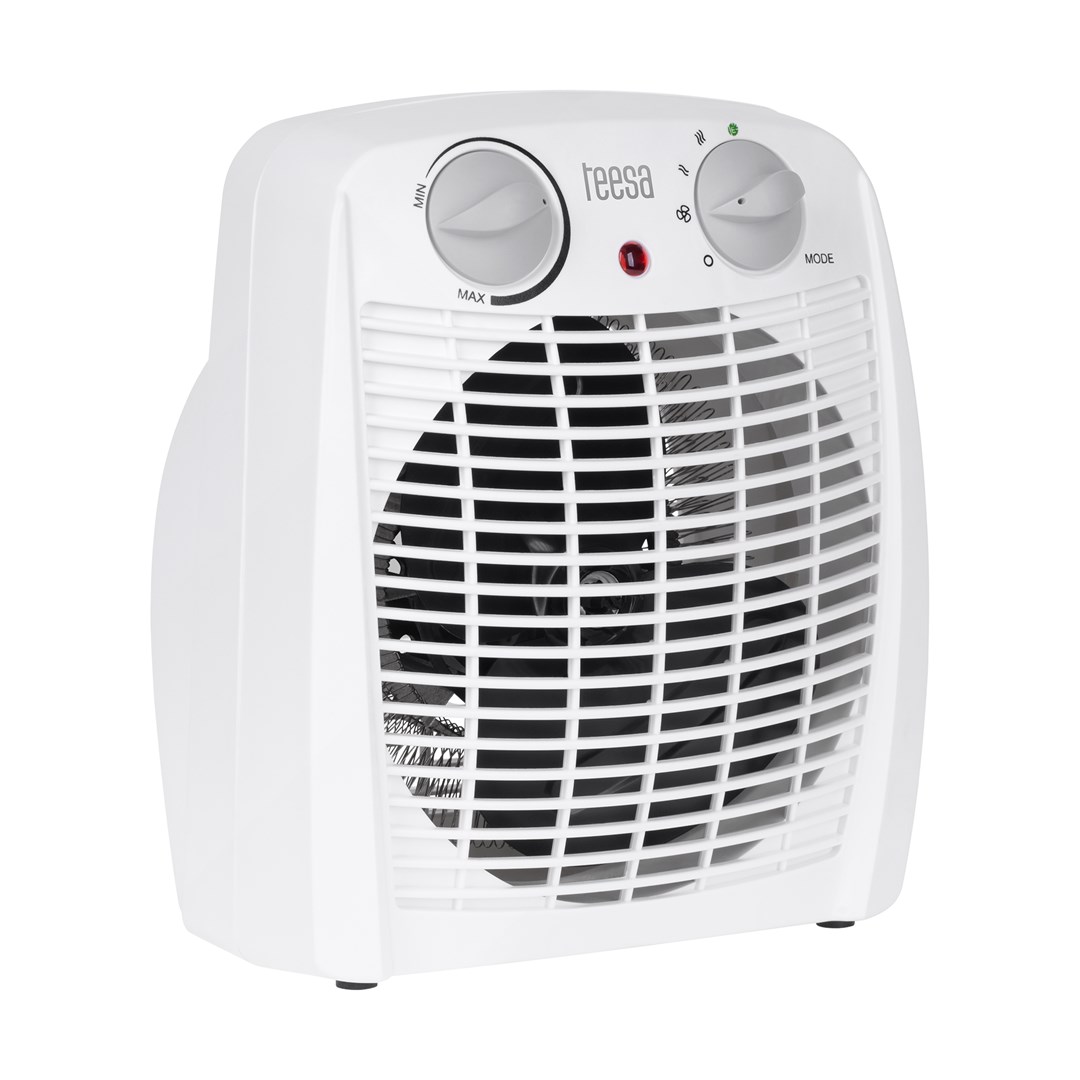 TEESA TERMOWENTYLATOR  0,8KW/1,2KW/2KW BIAŁY TSA8059