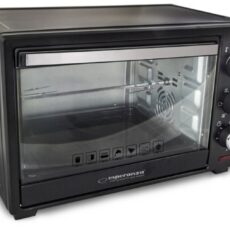 Mini piekarnik z konwekcją i rożnem Esperanza NAPOLI EKO006 (Pokrętło; 1600W; kolor czarny)