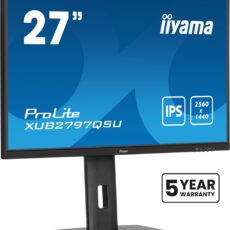 Monitor 27" iiyama ProLite XUB2797QSU-B2 - Płaski ekran - 68,6 cm