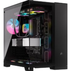 6500X Tempered Glass Mid-Tower, Black