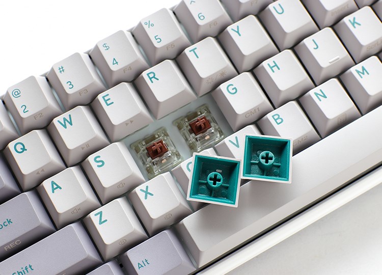Ducky One 3 SF klawiatura Gaming USB QWERTZ Niemiecki Szary - obrazek 2
