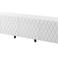 Szafka RTV ASTI 200x42x52 biały mat