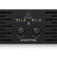 Behringer KM1700 wzmacniacz audio Przedstawienie/scena Czarny