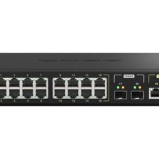 Qnap QSW-M2116P-2T2S, 16x 2.5GbE, 2x 10GbE SFP+, 2x 10GbE RJ45, Max PoE to 280W, managed switch